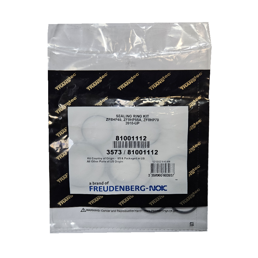 SEALING RING KIT ZF8HP45, ZF8HP55A, ZF8HP70