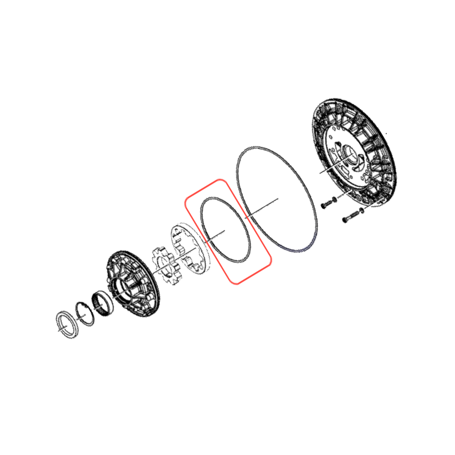 O-RING 128mm x 3mm 5HP19 5HP19FL 01V 5HP19FLA 6HP19 6HP19A 09L 6HP21 6HP26 6HP28 6R60 6R80