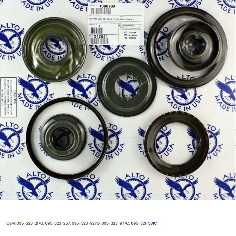 PISTONS KIT 095 096 097 098 AG4 01M 01N 01P 96+